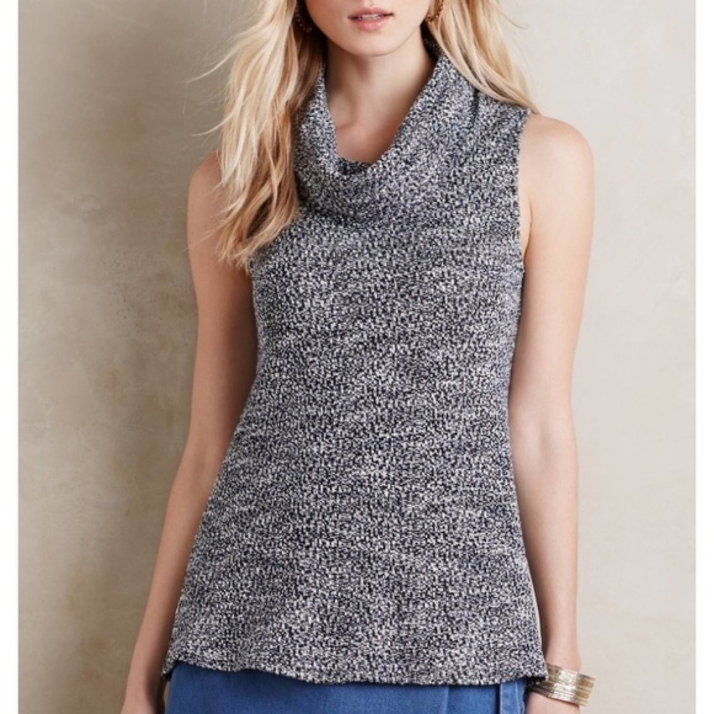 Anthropologie Dolan Charente Cowl Neck Sweater